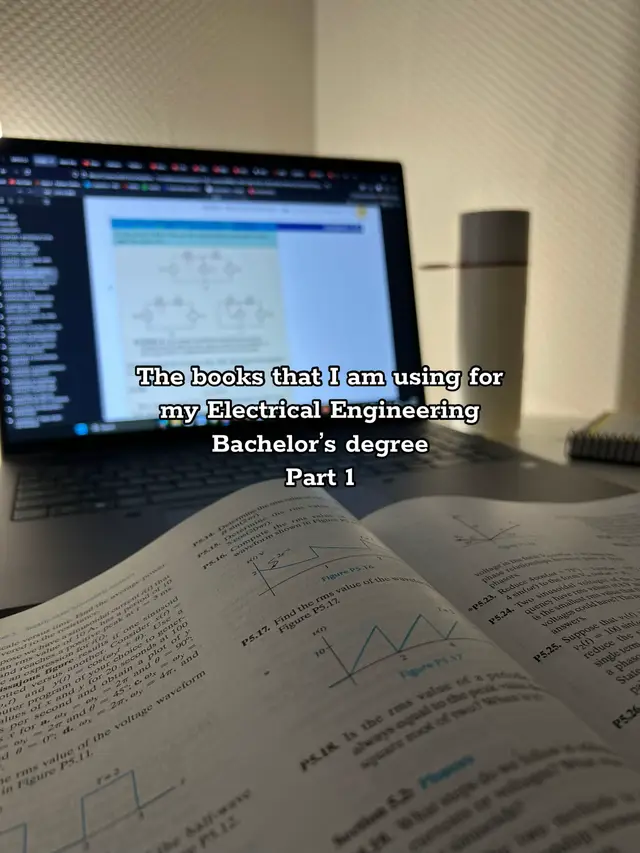 These are the books that I have been using for my Electrical Engineering Bachelor’s Degree.  #fyp #student #books #engineering #fy 