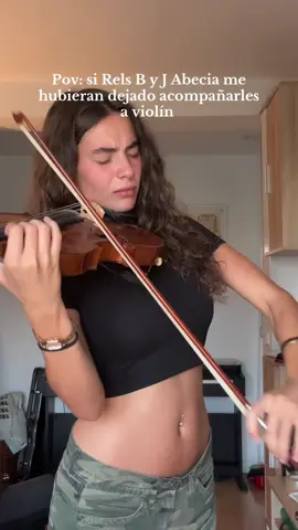 Si @Rels B y @J Abecia me hubieran dejado acompañarles a violín #teregalo #relsb #jabecia #violin #parati 