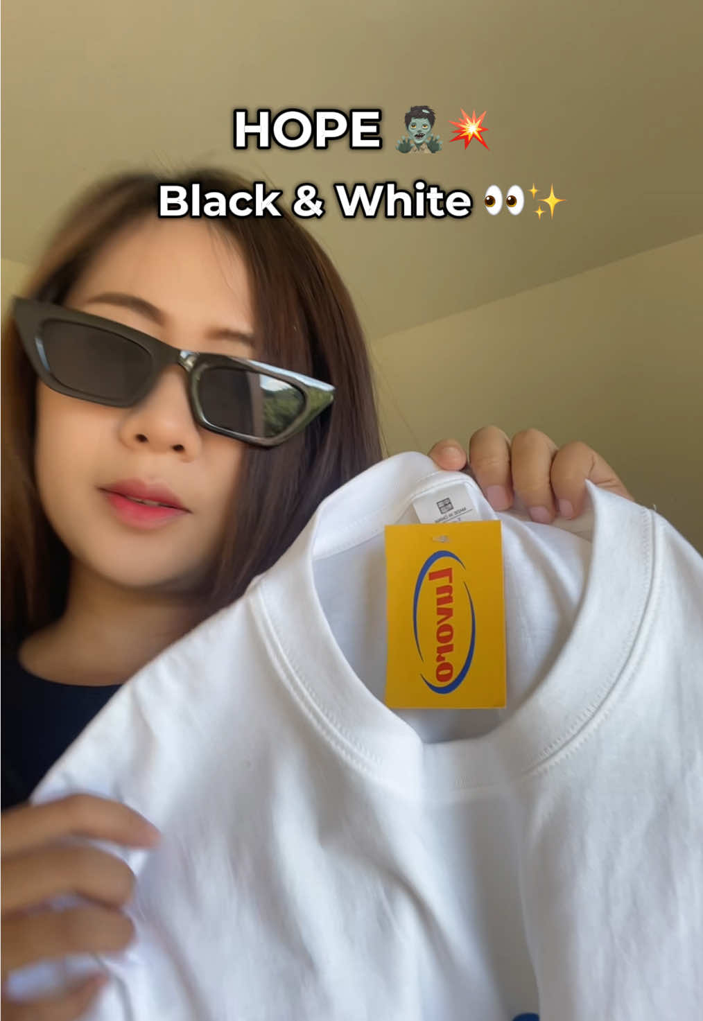 HOPE 🧟‍♂️💯 เสื้อยืดสกรีนลายเท่ห์ๆ #เสื้อยืด 