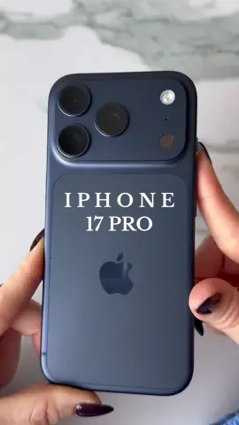 Unboxing iPhone 17 Pro Deep Blue! obsessed with this color 💙 #iPhone17Pro #iPhone17 #apple #unboxing #iphone 