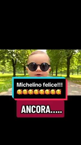 Michelino finalmente felice!!! ❤️❤️❤️ #eseai #veo3 #ridere #babymichelino #virale 