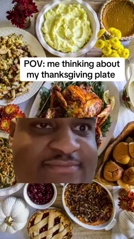 I’m ready for my thanksgiving plate and nfl football in the background 😁 #thanksgiving #fyp #thanksgivingdinner #funny #thanksgivingfood 