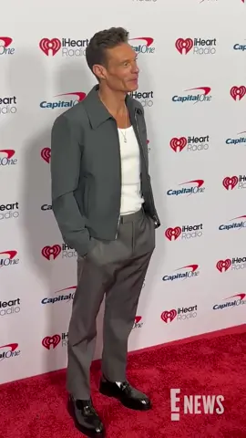 Ryan Seacrest arrives at the iHeartRadio Music Festival in Las Vegas.