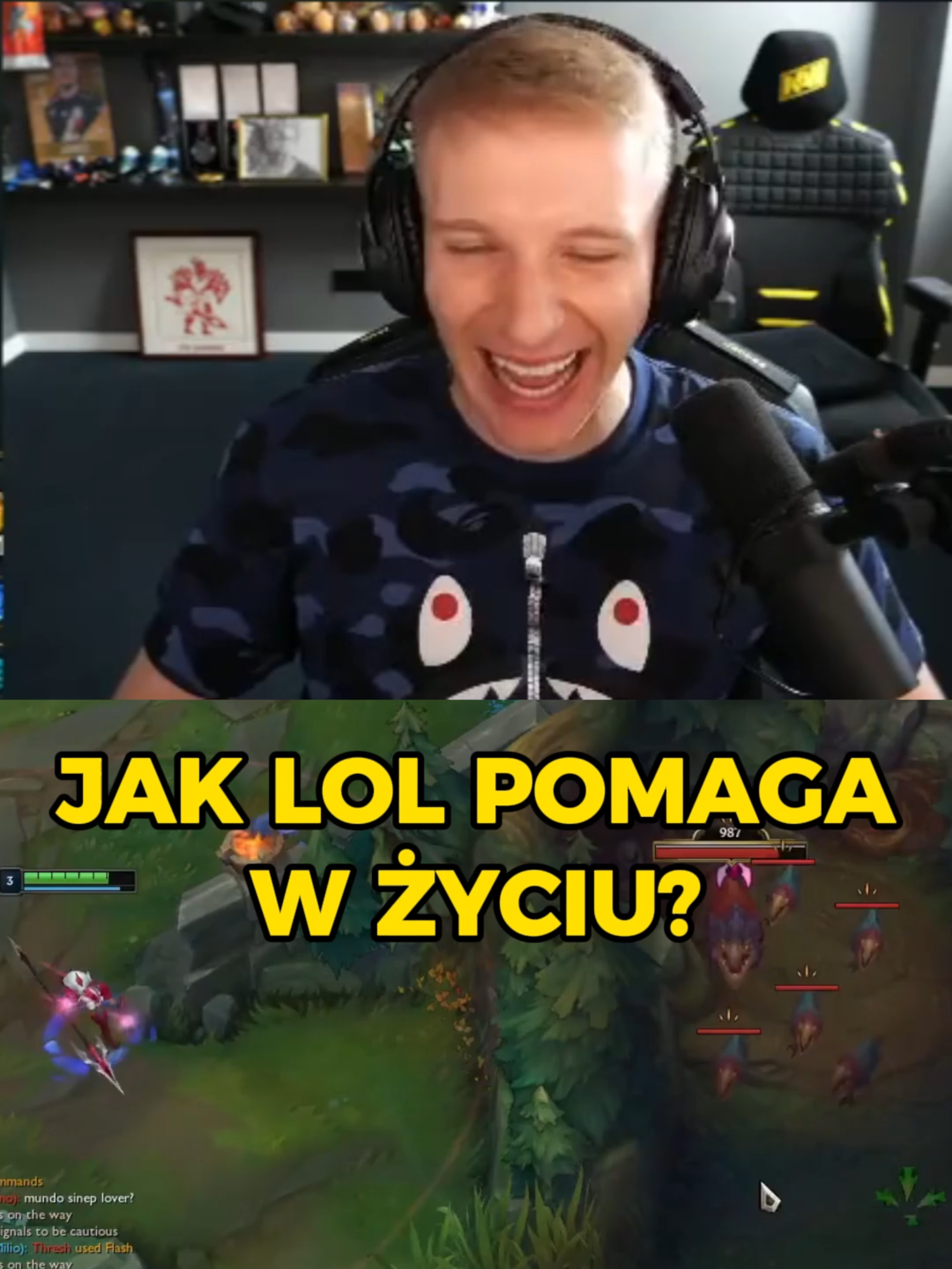 JAK LOL MOŻE POMÓC W ŻYCIU? JANKOS ZDRADZA SEKRET #jankos #jankosclips  JANKOS MA RACJE? Daj znać w komentarzu!  SPRAWDŹ CAŁY FILM! https://youtu.be/5QdQBlgcsyU  Zapraszam do subskrybowania i zostawienia lajka!   Linki do streamerów użytych w filmie https://www.twitch.tv/jankos   #klipytwitchh  #shotytwitchch #shotytwitchtch #esportoweshoty  #klipylol  #shotylol #jankos #rybsonn #cinkrof #kaseko #jankoslol