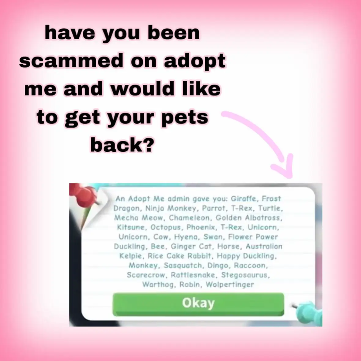 Let me know if it works for yall too!! <33 #adoptme #roblox #trending #foryoupage #zyxcbaシ 