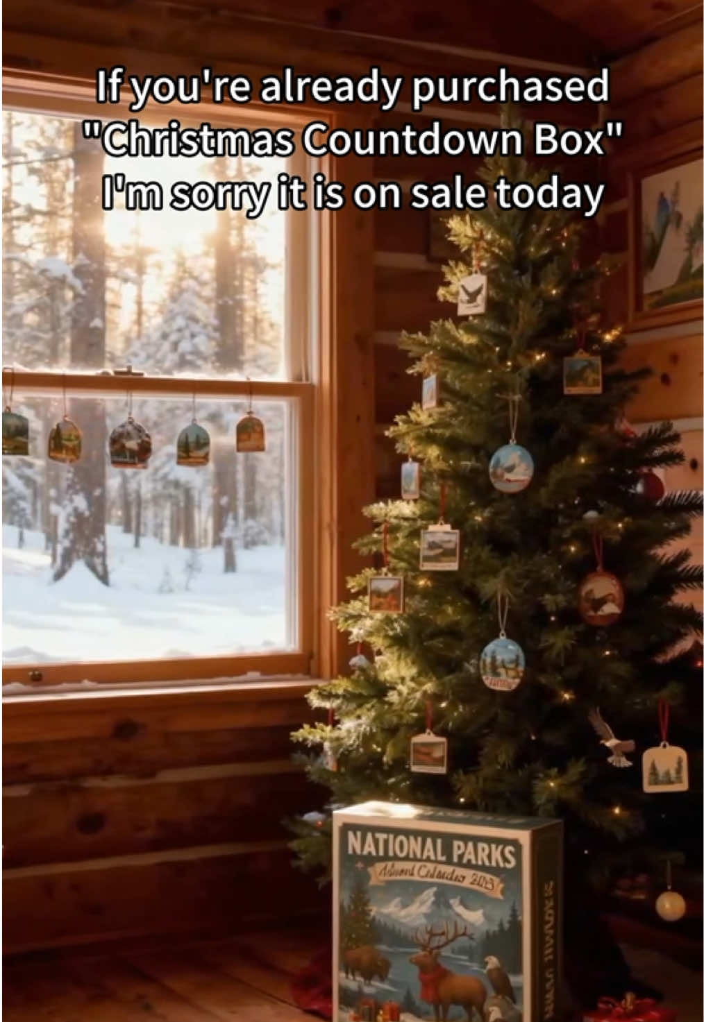 Christmas countdown, national parks style - 2025 advent calendar! #adventcalendar #trending #decorations #adventcalendarforkids #christmasgiftideas 