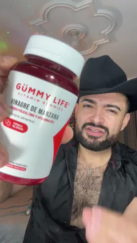 #GummyLife - Gomitas de #vinagredemanzana | Formula Mejorada | con Ácido Fólico, Vitamina B12, Zinc, Canela Sin Gluten y Veganas