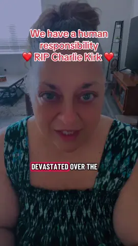 I don't always word things correctly, but my point I'm trying to make is we have a responsibility as human beings to respect life and that its never OK to celebrate murder. This hateful rhetoric is enticing those who are unstable looking for validation. We need to show love and acceptance.  Learn how to listen to one another and know it's ok to disagree respectfully #charlie #charliekirk 