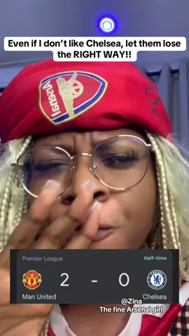 Just because I don’t like what I don’t like!  #thefinearsenalgirl #footballtiktok #chelsea #manchesterunited #fyp 