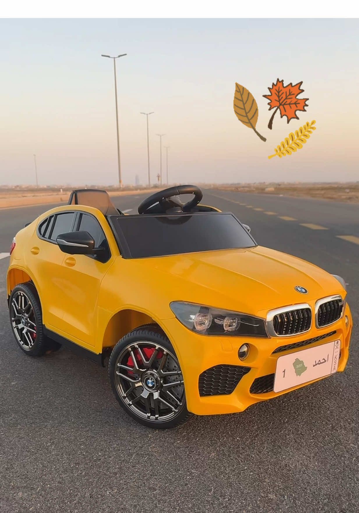 لعيون احمد و الاتحاديين وفرنا السيارة + اللوحة + الرخصة مجاناً 🤩🤤💛💛💛 .  #انس_تويز #fyp #سيارات_اطفال #اتحاد #جدة  