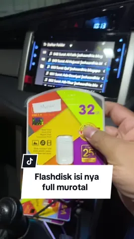 kebetulan ini ada flashdisk isinya full murotal , Biar gak panas, hati adem sekali wajib kita dengarkan ceramah, dan sholawat Chcekout langsung 