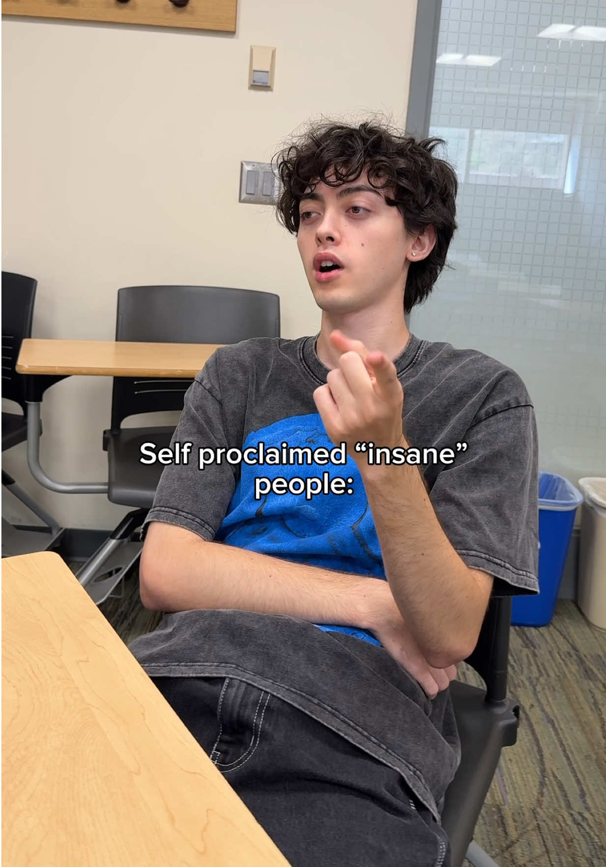 Wow I’m so crazy and tough #skit #willdotcom #satire #funny #relatable 