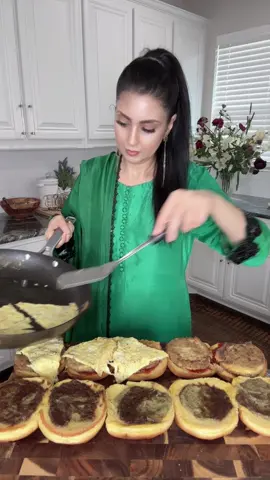 Let’s make these yummy Pakistani street style bun kabab and allo wale pakoray. Wearing this gorgeous dress that I got from Threads & Motifs By NK.#bunkabab #pakistanstreetfood #fyp #Foodie #FoodTok 