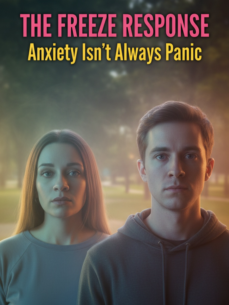 The Freeze Response Anxiety doesn’t always look like panic. Sometimes it’s silence. Your body freezes. Your mind fogs. Your words disappear. That’s not laziness. That’s not weakness. That’s your system overwhelmed. You don’t need to push harder. You need softness. You need space. And you need to stop calling your freeze response failure. ….. #freezeresponse #anxietyawareness #mentalhealth #healingjourney #selfworthjourney #confidence #mindsetshift #emotionalwellness #choosingyoursel