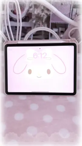 Bby’s first IPad💕 I’m ready to become the ultimate tablet bby💗💕 #mymelody #ipad #tablet #viral #fyp 