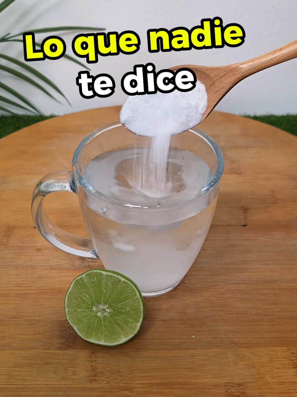 Mezcla limón y bicarbonato para el dolor de piernas