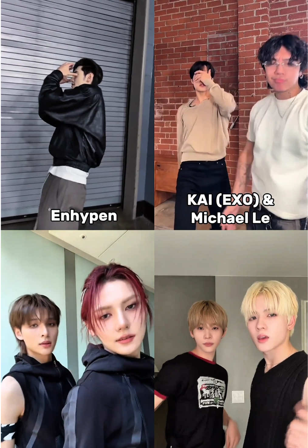 K-POP Challenge «gata only» with #enhypen #exo #ampersandone #pow #fyp 