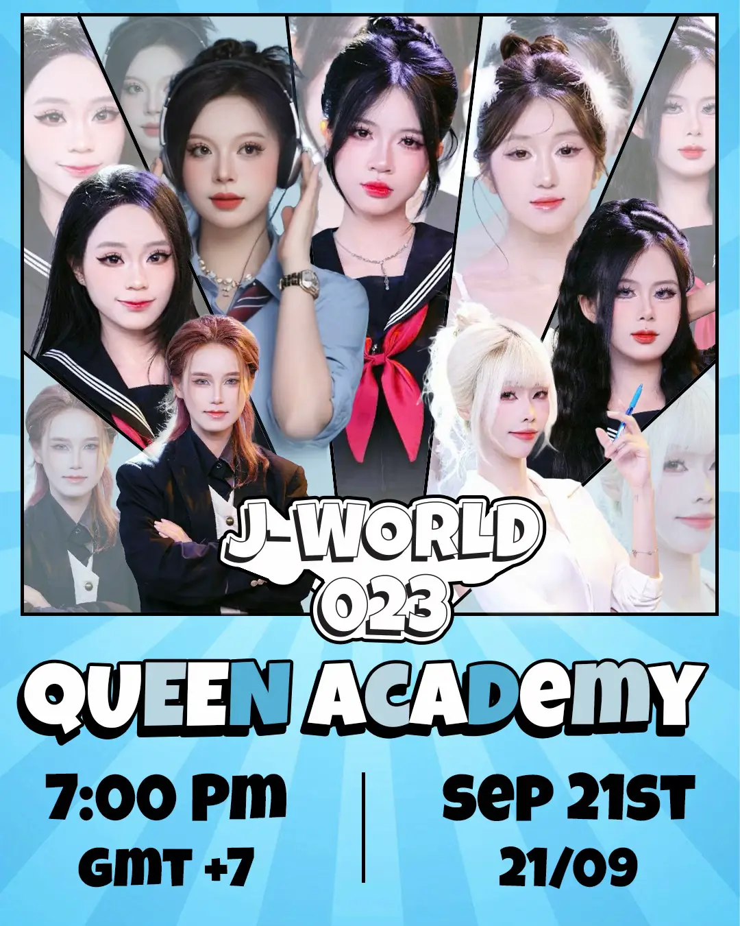 Hello everyone, the weekly contest is here with the theme “School Youth”! 🌸 This time, we’ll be selecting the Top 3 “School Geniuses” to be honored next week!!! Plus, there will be a special prize for the most enthusiastic “classmate” during the live session!!! ✨💕 We hope you’ll tune in and support J WORLD 023 CLASSROOM on that day! 📅 Date & Time: September 21st, 2025 | Second Session: 10:00–11:00 PM (VN time) 📍 At: J World 023 Glass to meet you all there!! #jworld023 #newworldofficial #weekend #viral 