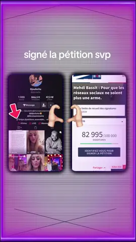@Djouliette la pétition et dans sa bio 🙏😉#stopharcelement 