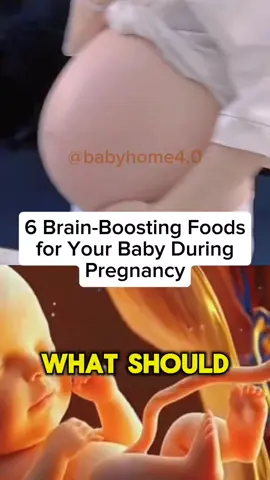 6 Brain-Boosting Foods for Your Baby During Pregnancy #firstparent #baby #tipsparent #pregnant #raisechildren 