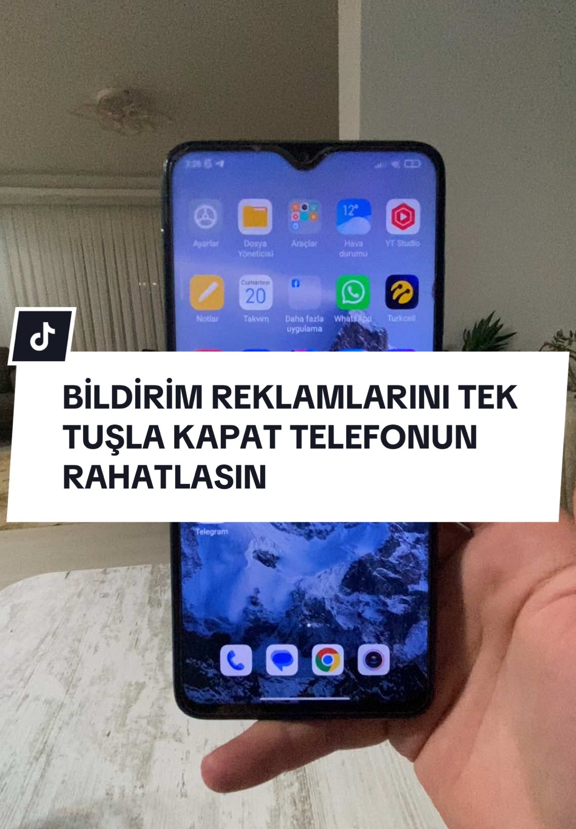 Android Telefon Bildirim Reklamlarını Tek Tuşla Kapat Android Telefonun Rahatlasın🚀 #telefon #phone #kesfet #phone #shorts (Reklam Değildir!) 📲