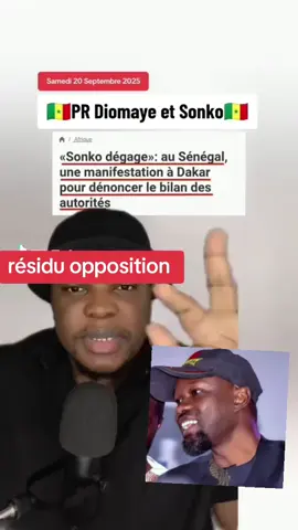 manifestation dé résidu opposition #senegalaise_tik_tok🇸🇳pourtoichallenge #tiktokshop #challenge 