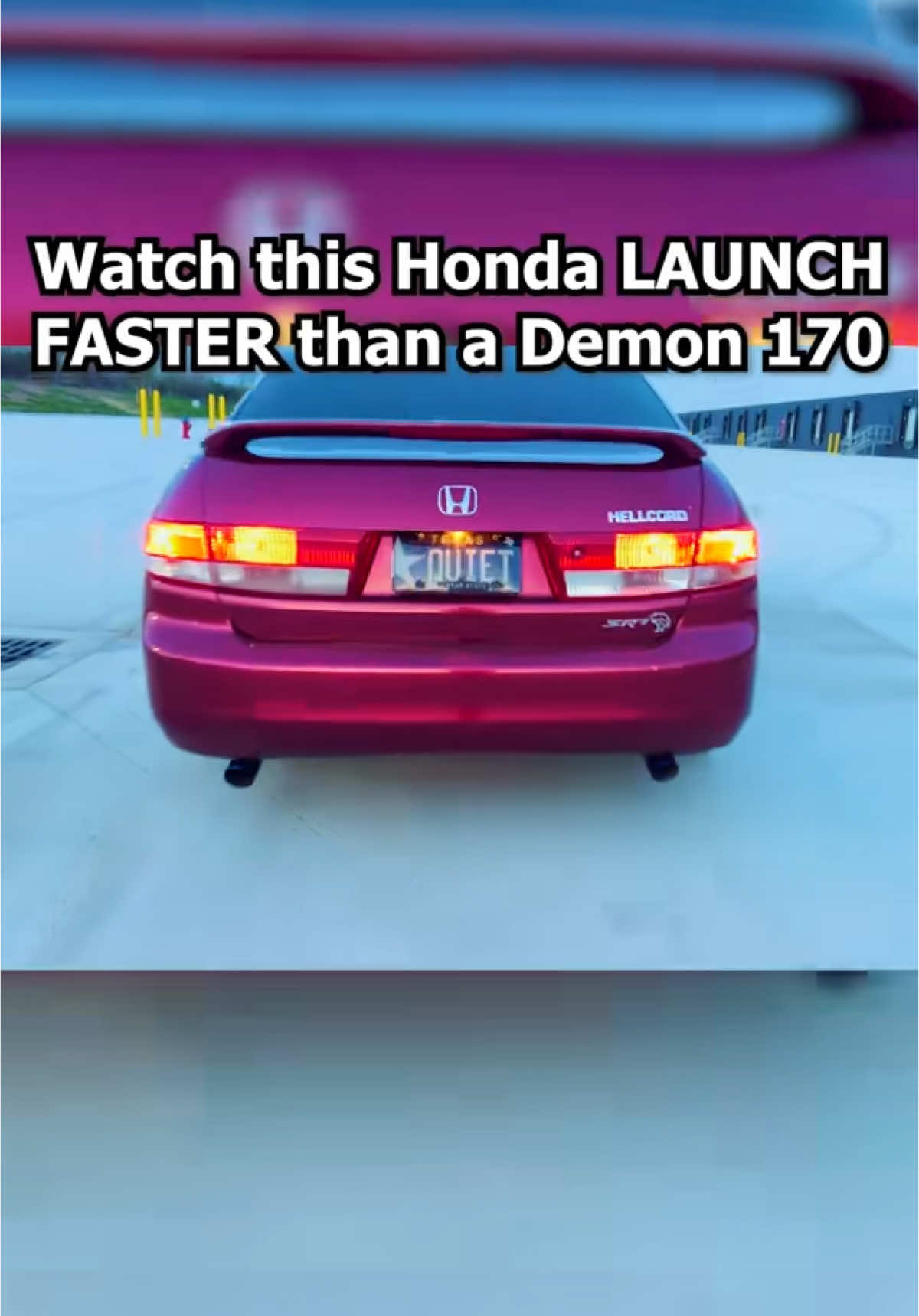 Demon 170 don’t got NOTHING on this Honda… 😳🫣 #carguys #cartok #carsoftiktok #hellcat #mopar #moparornocar #moparfam #dodgecharger #moparcommunity #cartiktok #srt #demon #demon170 