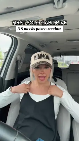 When did you start driving post c-section? 😅 #csectionmom #csectiondelivery #csectionrecovery #postpartum 