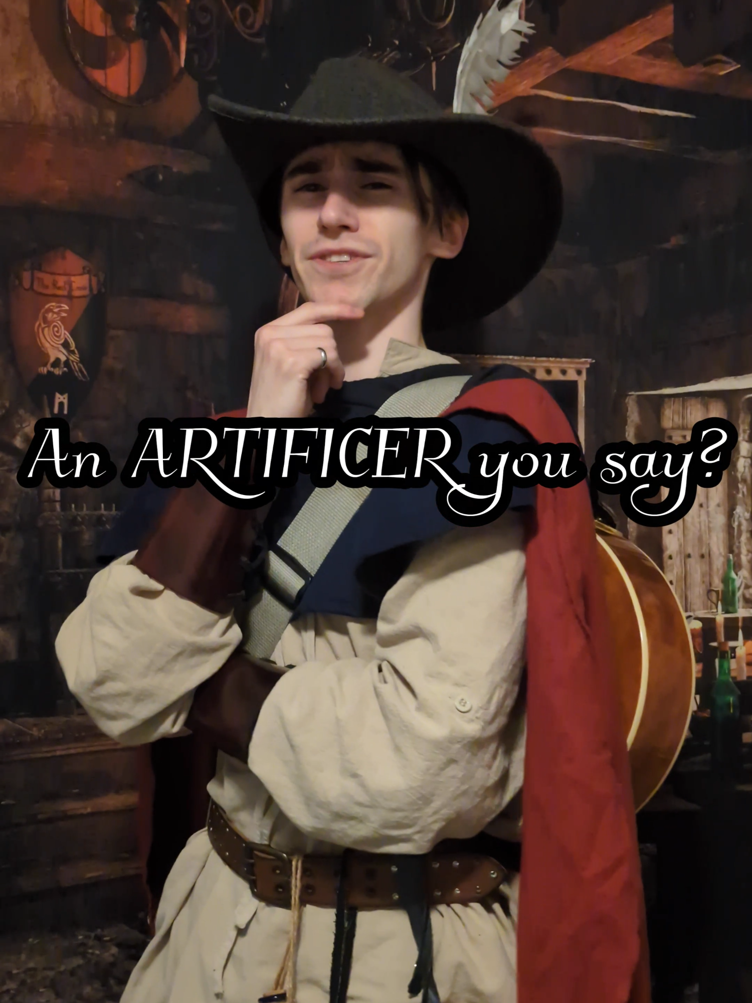 Vicious Mockery - for the ARTIFICERS #funny #bardcore #skit #roast #dnd #medieval #medievaltiktok #artificer  Hello traveler, welcome to the description:   Original Vicious Mockery: https://youtube.com/shorts/EFgneuoKClY  This mockery was suggested by: @Arson-m2o   Here is the song I used: https://www.patreon.com/posts/minstrel-roasts-125017446?utm_medium=clipboard_copy&utm_source=copyLink&utm_campaign=postshare_creator&utm_content=join_link