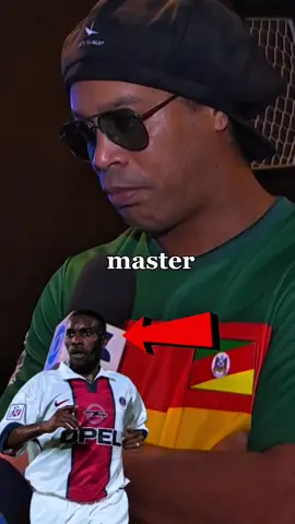 The only player Ronaldinho called his master didn't really play football #football #fifa 