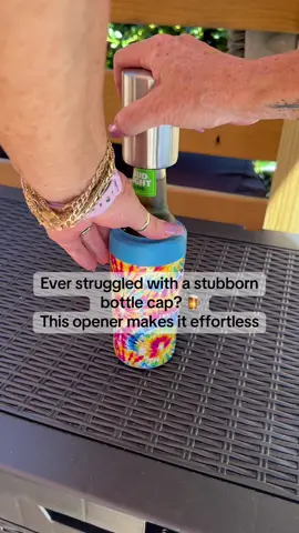 Crack open every bottle with ease 🍻 This magnetic beer bottle opener is built from stainless steel, designed for quick use at parties, BBQs, home bars, kitchens, and beyond. No more twisting, breaking nails, or struggling—just one push, and it’s open. Upgrade your hosting game today! #MagneticBottleOpener #homebartools  #partyhostessentials 