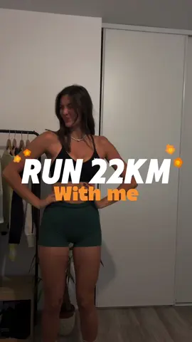 I ran 22km, but the struggle was real 😮‍💨 Legs on fire, energy gone, but I made it. Long run, marathon training, pushing limits !!! #Running #runvlog #courseapied #marathon #relatable 