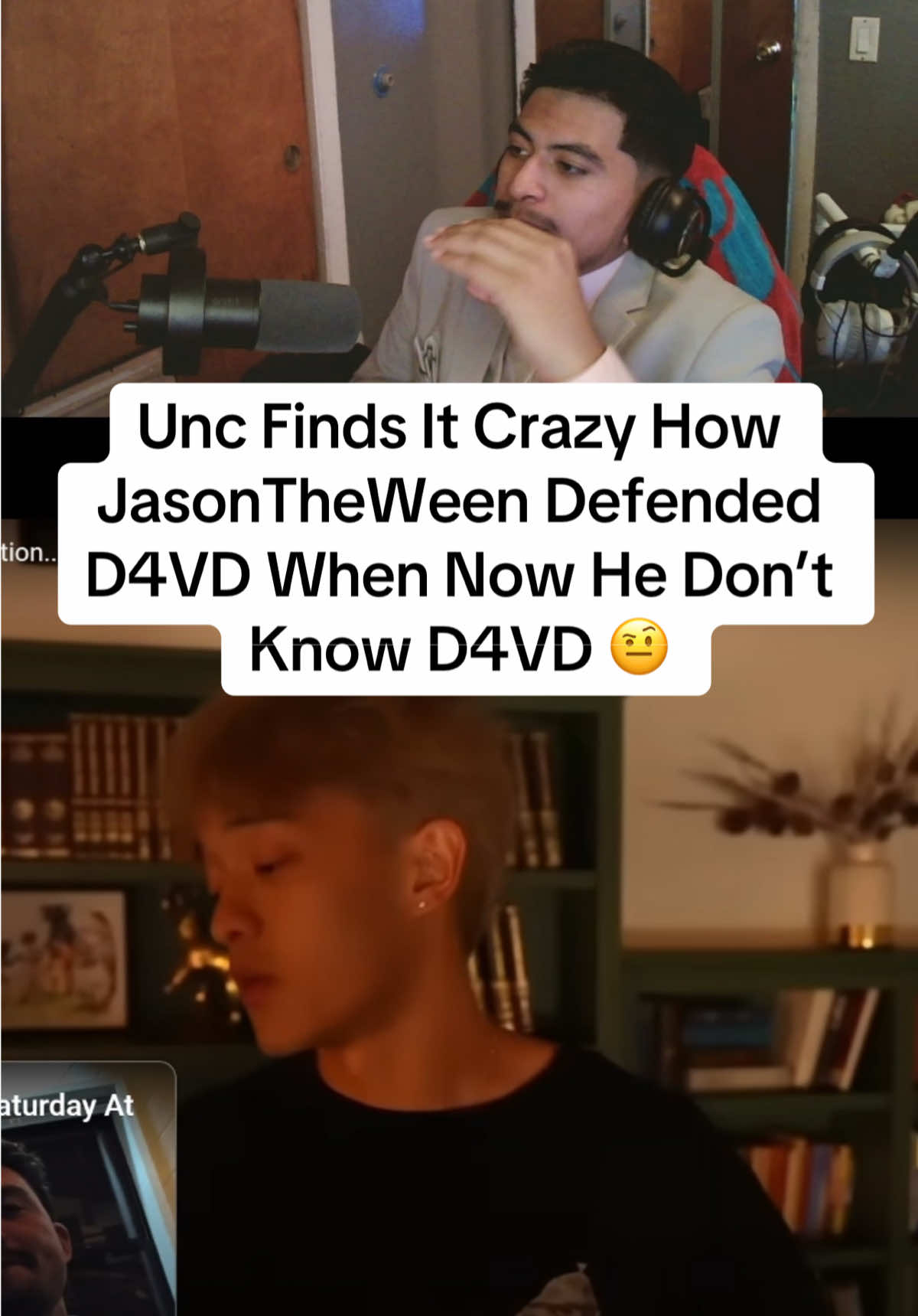 Unc Finds It Crazy How JasonTheWeen Defended D4VD When Now He Don’t Know D4VD 🤨  | #jasontheween #jason #d4vdd #d4vd #music 