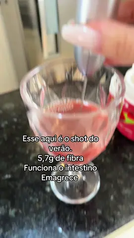 O shot com 5,7g de fibras ajuda desinflamar o intestino pra emagrecer #foryoupage 