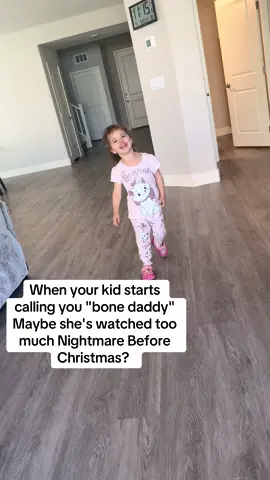 Both my girls are obsessed with Nightmare Befoee Christmas and Charley knows ALL the words to the songs and has resorted to calling me 