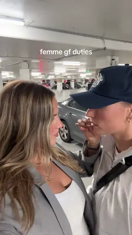 Miss touch ups reporting for duty!! #wlw #fyp #sapphic #femmes 