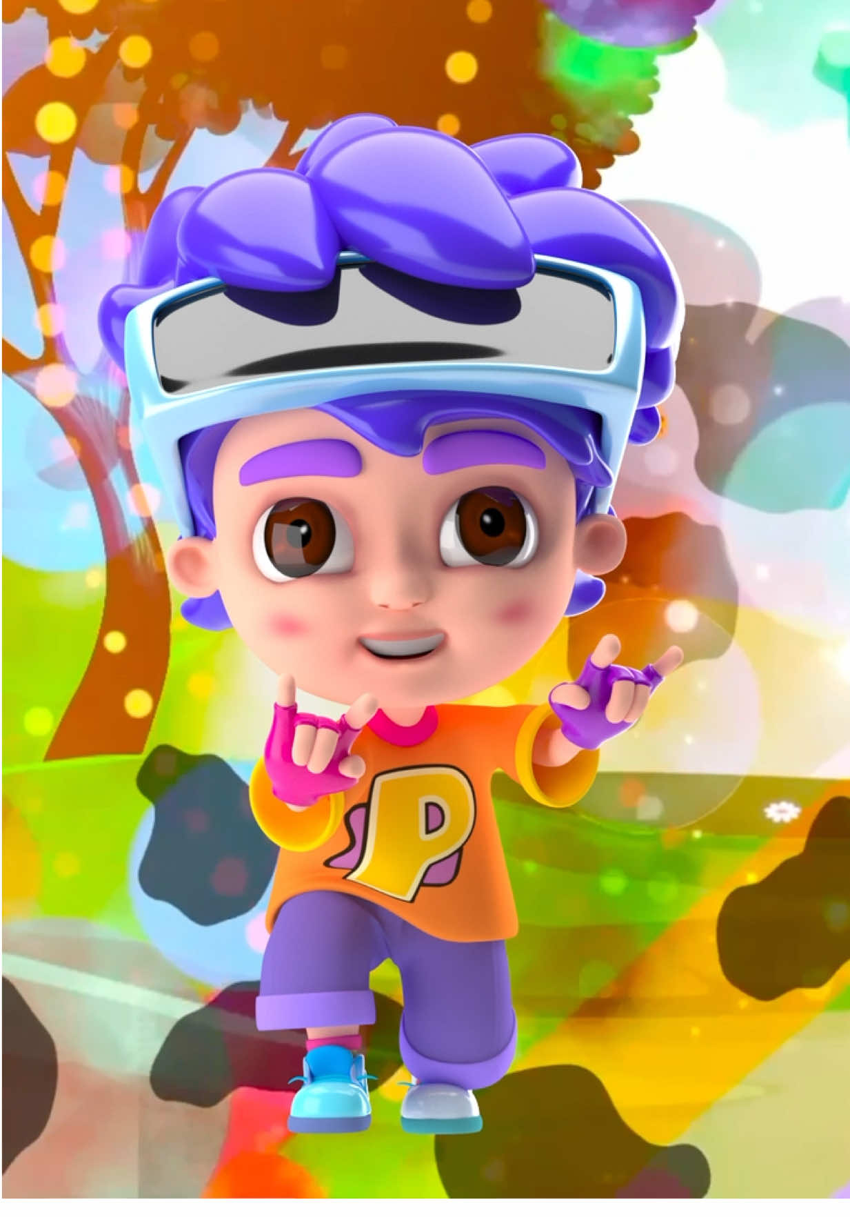 La Vaca Lola no viene sola… llegó con Nesy y Pepito para cantar y bailar sin parar 💖 ¿Quién es tu favorito? 🐮💙🎀 #kids #music 