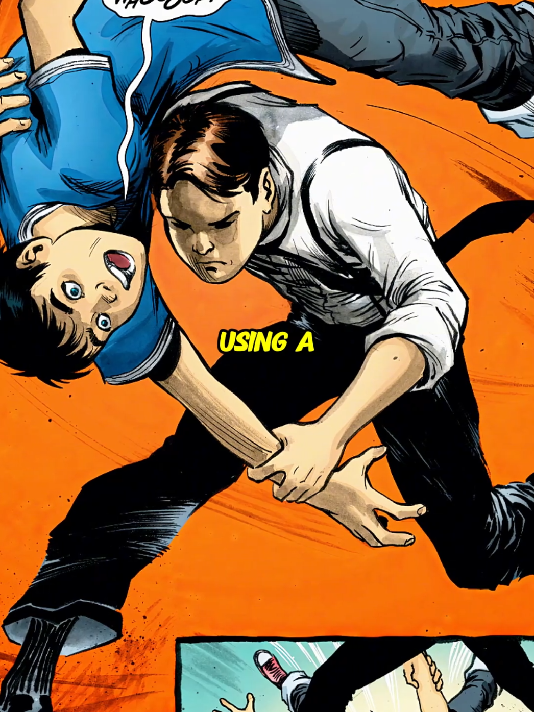 Batman and Superman meet as kid #comics #dccomics #batman #superman #fyp 