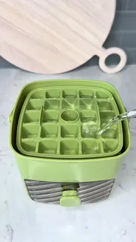 Bandeja De Cubos De Gelo Com Tampa E Caixa , Molde De Fácil Liberação Para Bebidas , Uísque , Cerveja , Coquetel , Café