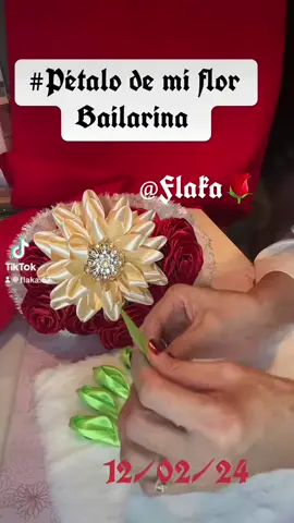 #tutoriales #petalo #bailatina #rosaseternas #parati