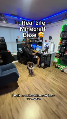 @ThatLeo Happy almost Halloween! Each Halloween I decor my so son’s room with Minecraft cool designs 🤩