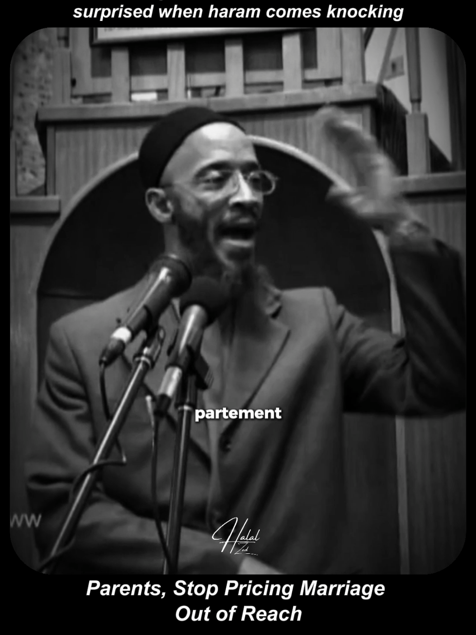 Many Muslim parents set impossible standards for marriage: demanding huge dowries, luxury apartments, and wealth from young men before they can marry their daughters. But while parents look for Prince Charming, their sons, and daughters are being pulled toward haram. The result? Secret relationships, pregnancies outside of marriage, and a cycle of hypocrisy that only grows worse. The Prophet PBUH taught us to make marriage easy, not impossible. Lower the barriers, and protect your children from zina.  #khalidyasin #dowry #marriageinislam #muslimparents #zina 