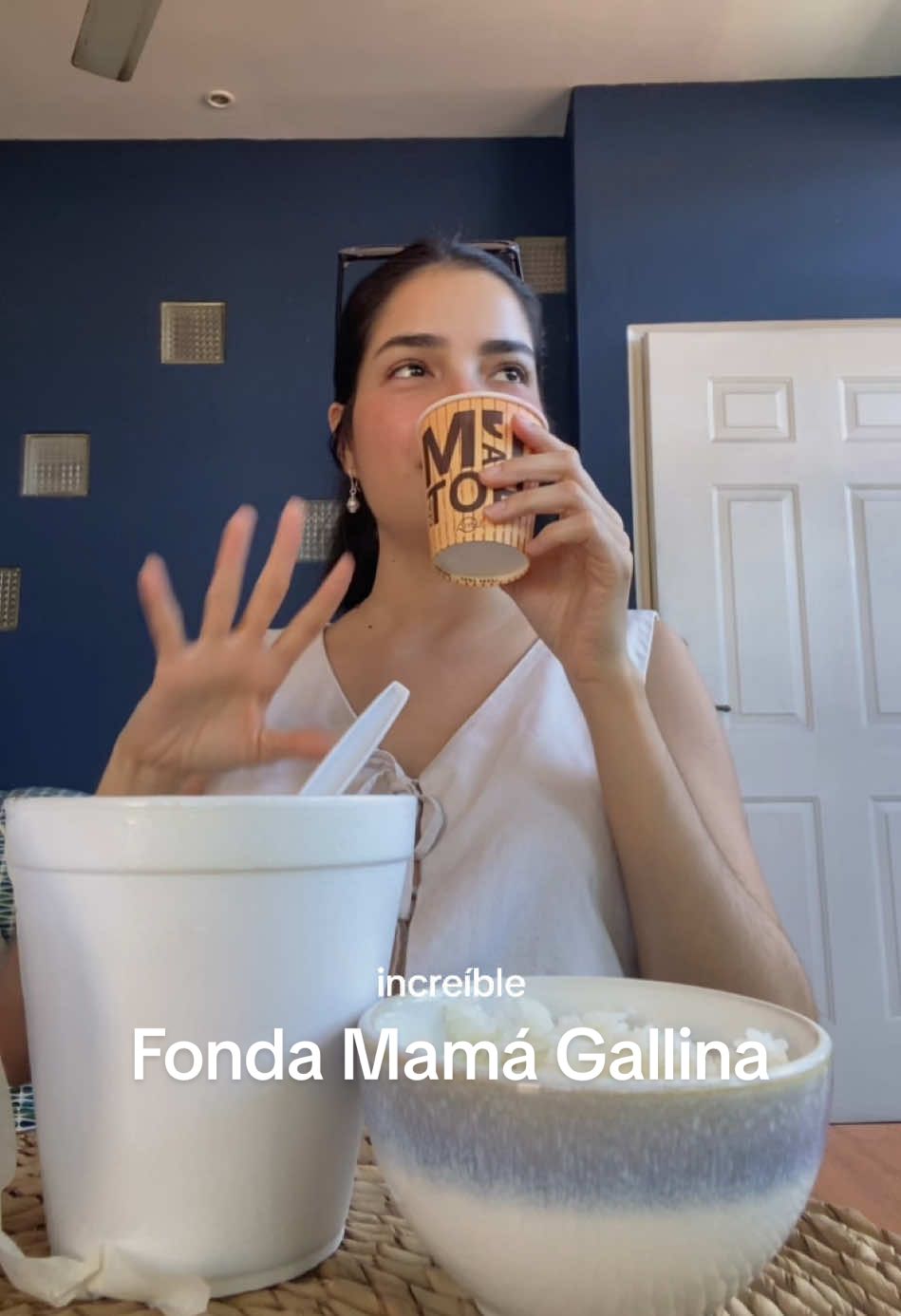 Not mi tiktok lentamente convirtiéndose en una cuenta documentando mi felicidad con la comida 😂😭 Living my best life disfrutando mi sancochitoooooo. Hagan cosas por primera vez todas las semanas, eso mantiene a uno motivado tbh #pty #fondamamagallina 