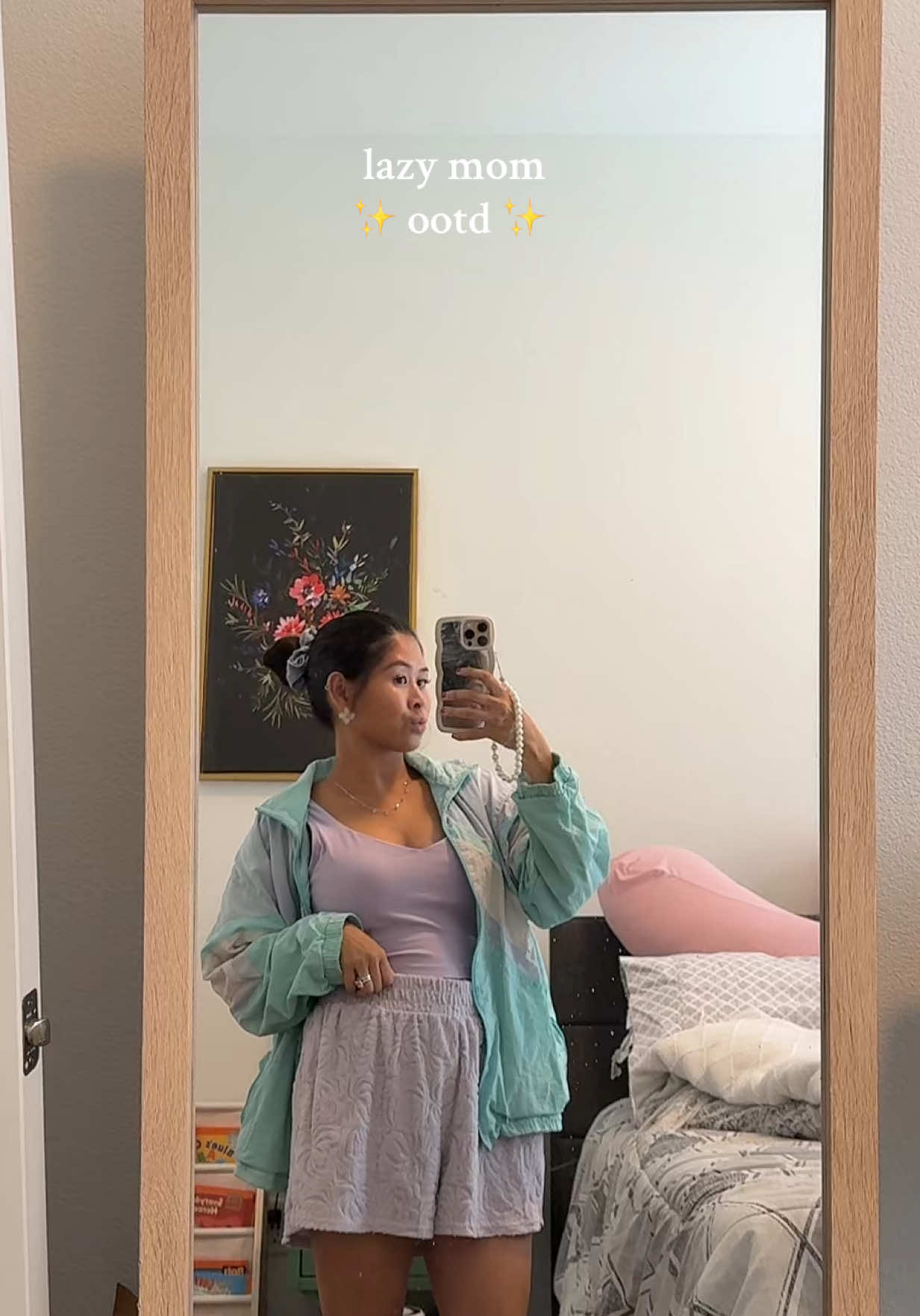 I heard lazy mom fits are in ✨🫶 #lazymomoutfit #newmom #momfit #momootd #postpartum 