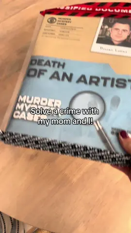 Our absolute favorite thing to do together #crime #murdermystery 
