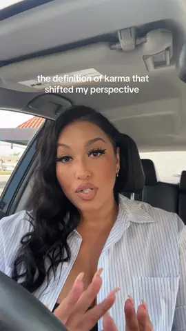 I was always only told that karma is basically revenge coming to get you, but what if it's not? What if it's actually rooted in love, and not punishment....what if the goal is to grow you, not to get back at you? #karma #growth #Love #fyp 