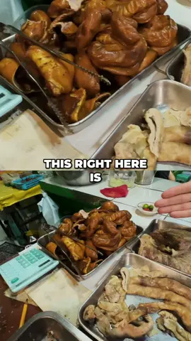 He tries pig uterus and intestine soup at a late-night spot famous for lechon! Wait till he describes the texture—it's a unique experience. #streetfood #filipinofood #lechon #foodreview #exoticfood #Foodie
