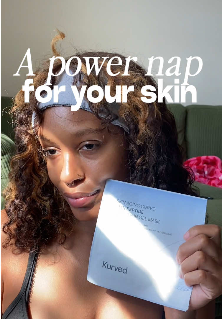 My pick me up after a tiring day ☕️🫧 #kurved #kbeautyskincare #gelmask #skinlongevity #fyp #fypシ #skincare #glassskincare @kurved @4AM Marketing – Saebyeok Naesi 