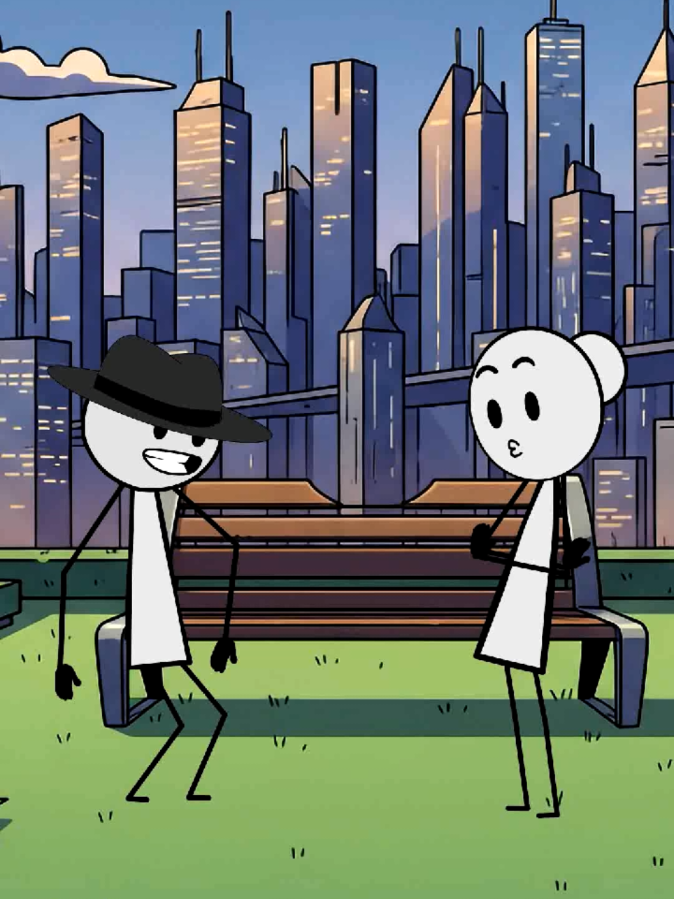 Bruno Vs Miley #blockblast #hungrystudio #relatable #animation #fyp 