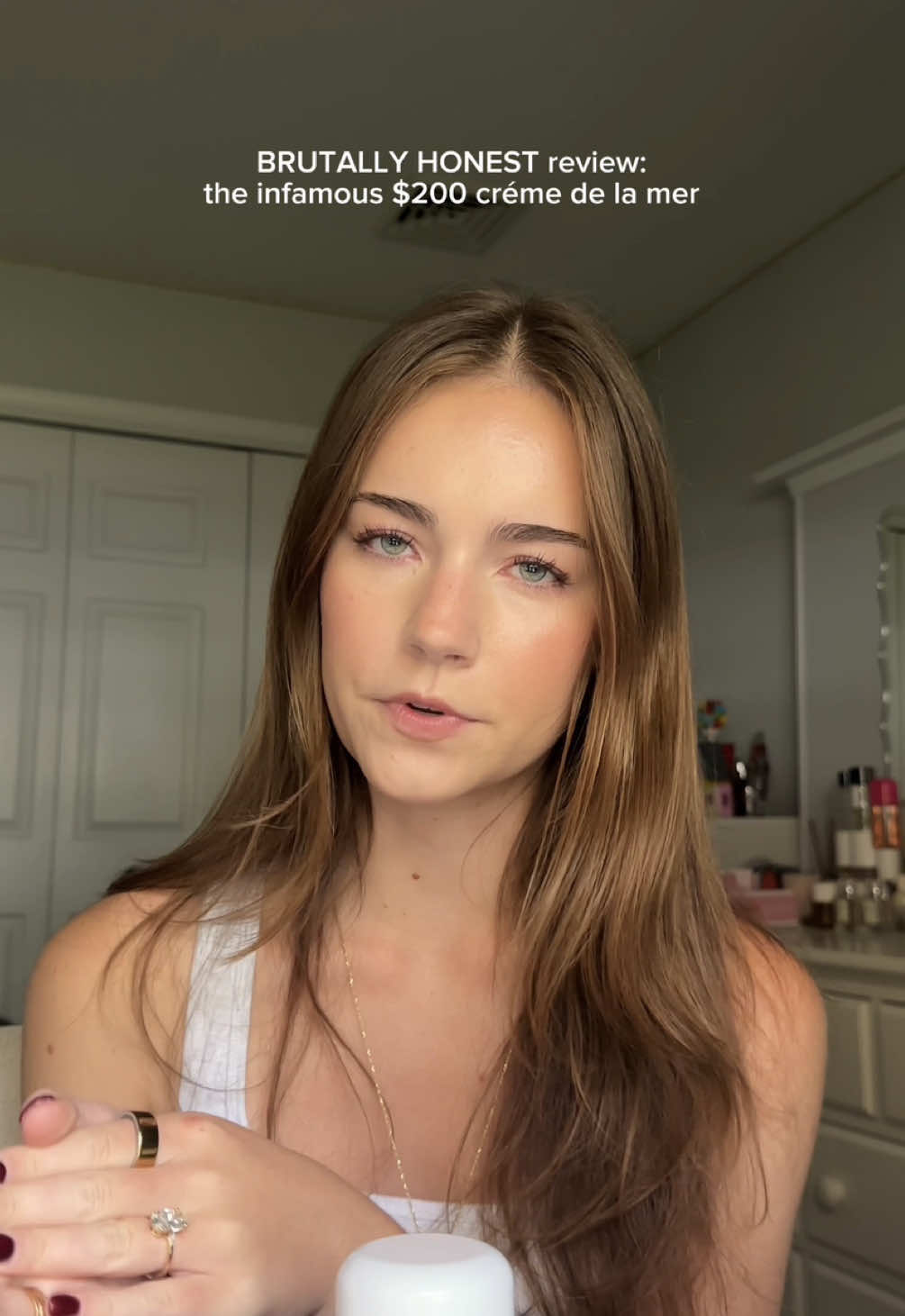 Never getting into another La Mer event💀 #moisturizer #lamer #cremedelamer #moisturizerreview #honestreview 